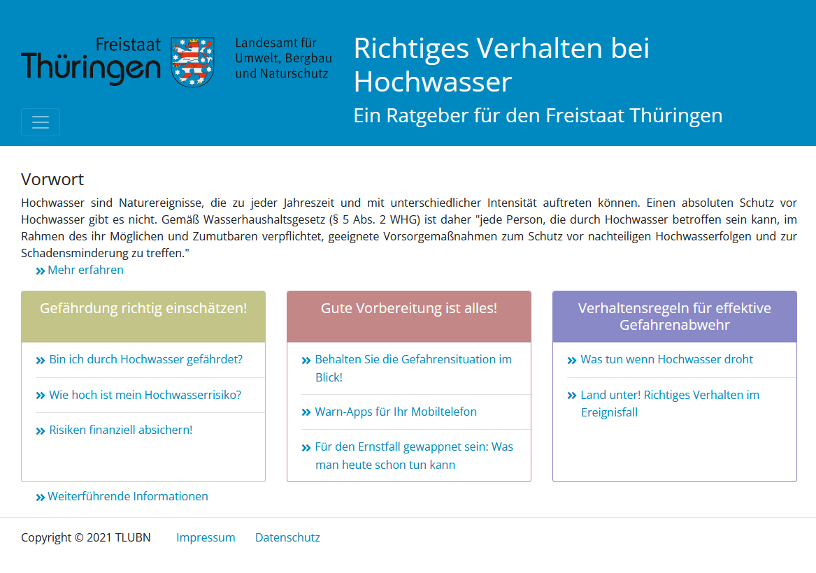 Hochwasserratgeber